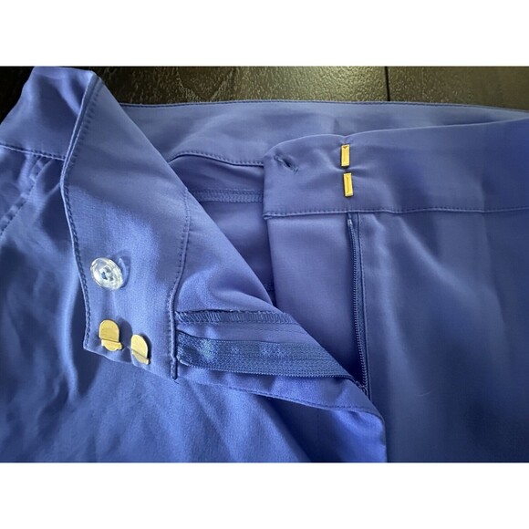 NWT bebe Pants Y2K Ankle Zip Size 12 Stretch Career Office Dress Casual MID RISE - Picture 4 of 13